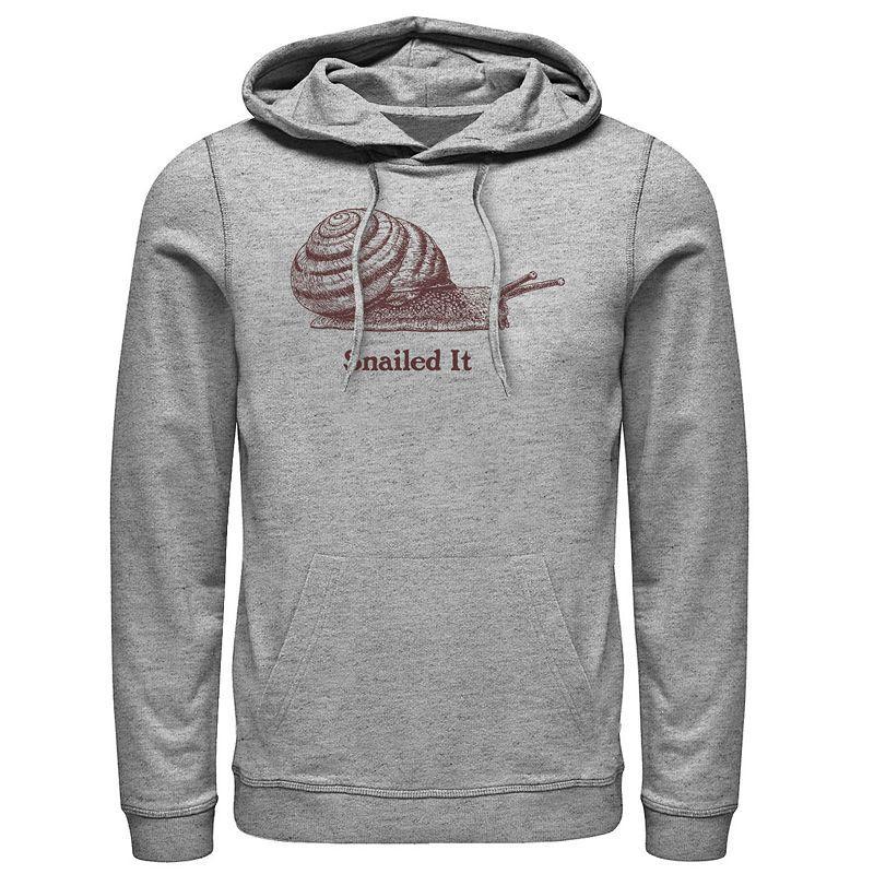 Mens Fifth Sun Snailed It Hoodie Athletic Grey Product Image