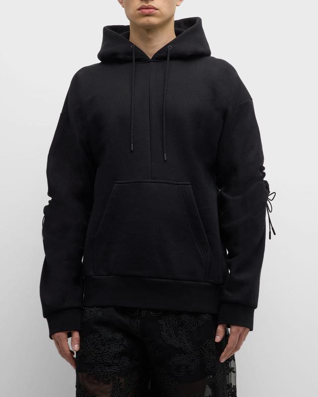 Mens Ruched Elbow Hoodie Product Image