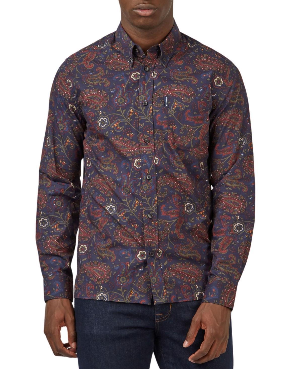 Ben Sherman Mens Eastern Paisley-Print Shirt Product Image