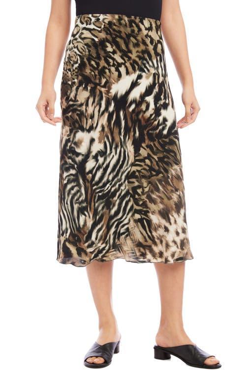 Karen Kane Bias Cut Midi Skirt Product Image