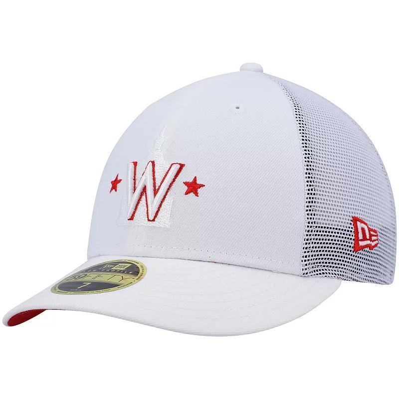 Mens New Era White Washington Nationals 2022 Batting Practice Low Profile 59FIFTY Fitted Hat Product Image