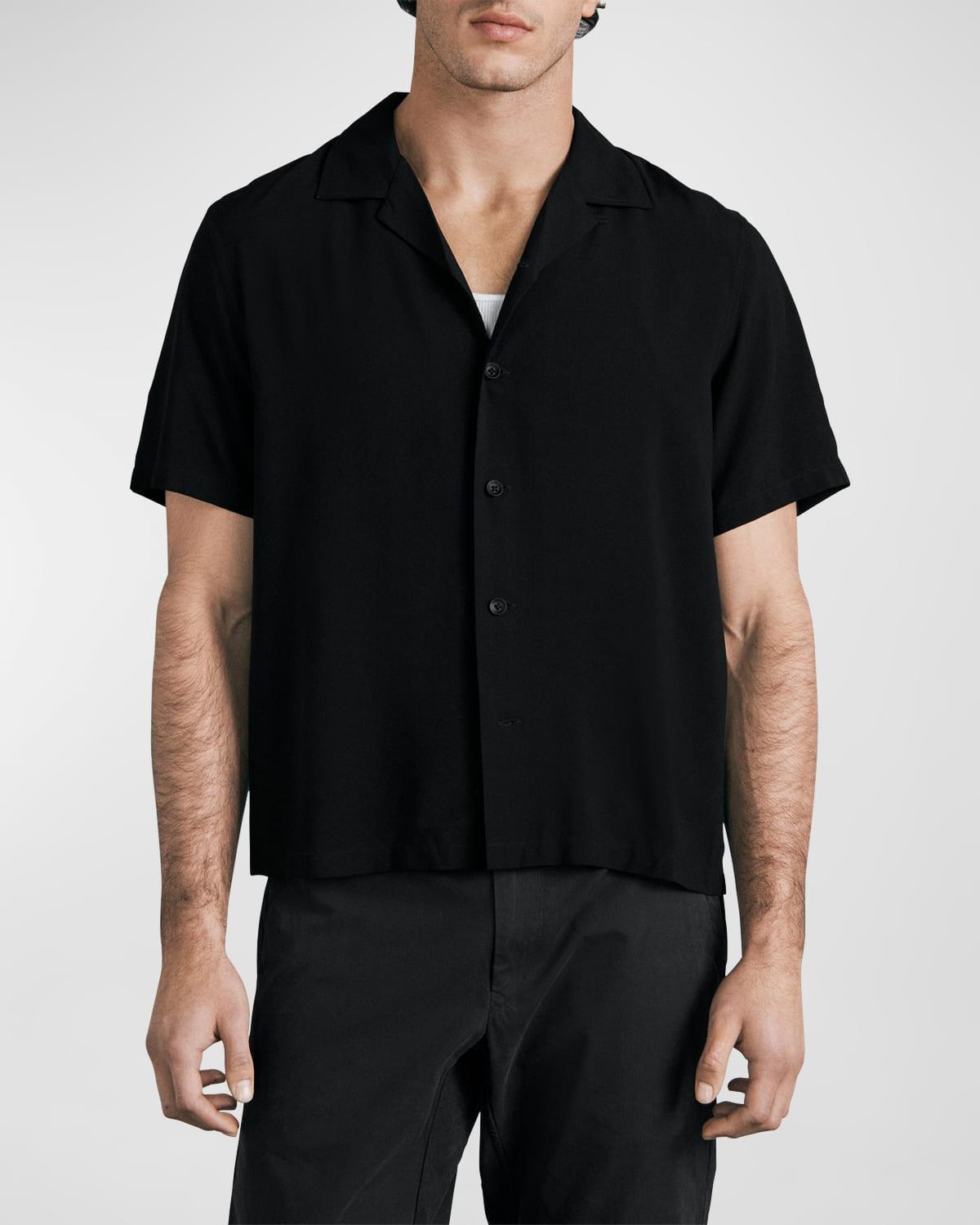 Mens LOEWE x Paulas Ibiza Linen-Blend Camp Shirt Product Image