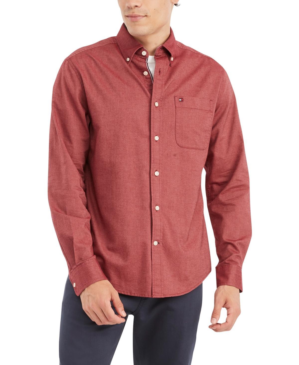 Tommy Hilfiger Mens Big & Tall Stretch Oxford Shirt Product Image