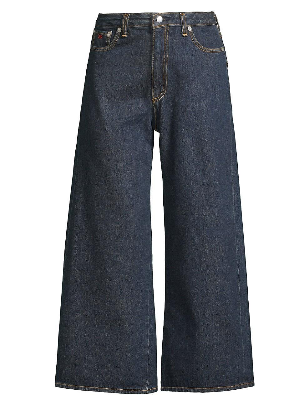 Womens Judy Rigid Wide-Leg Jeans product image