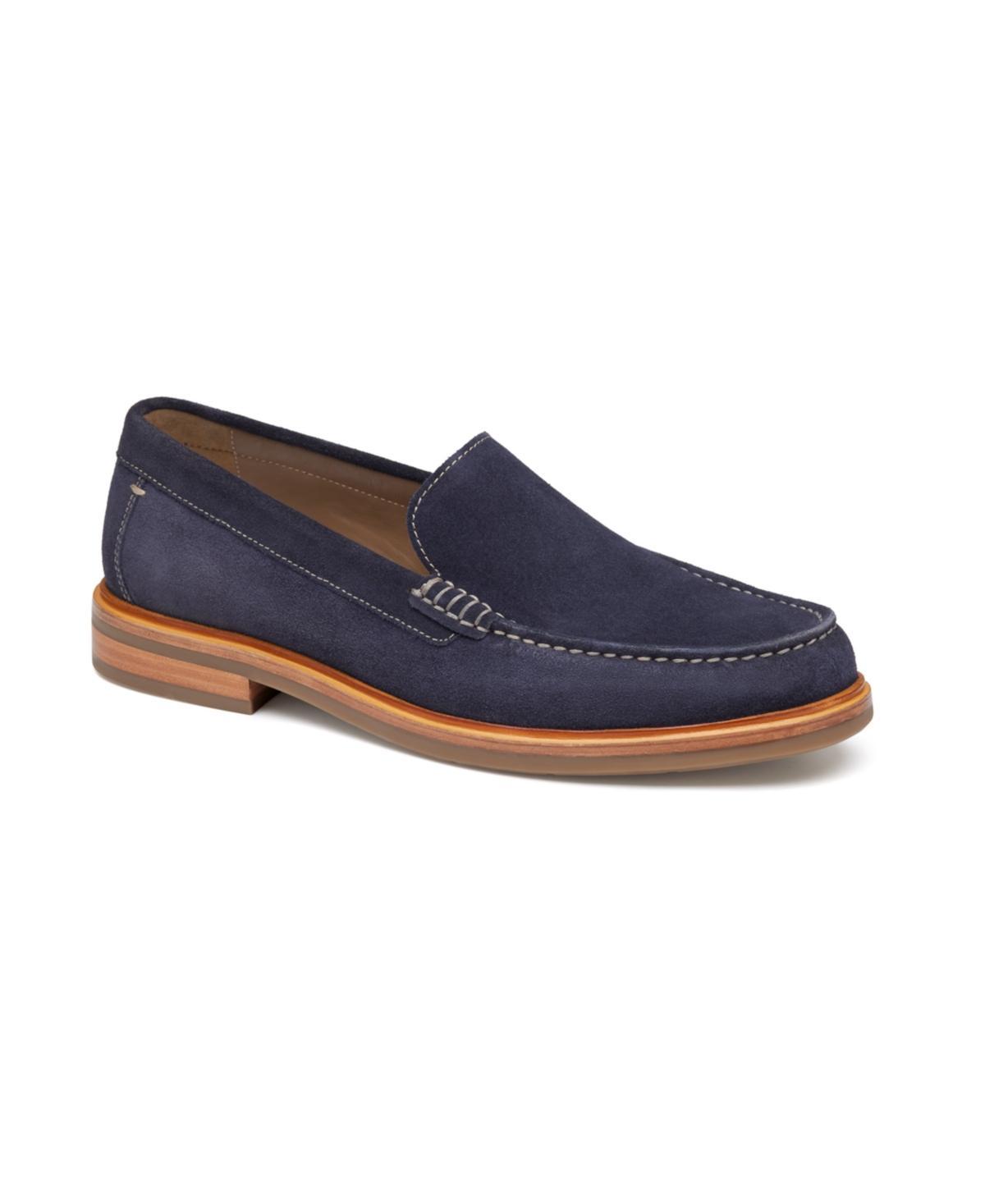 Johnston  Murphy Mens Lyles Suede Venetian Loafers Product Image