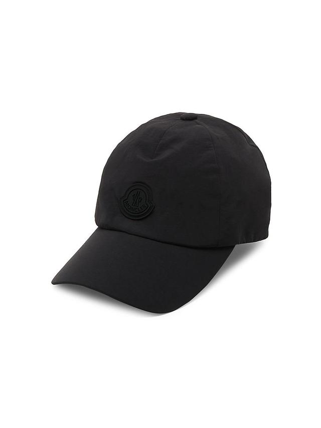 Womens Matt Black Baseball Cap Product Image