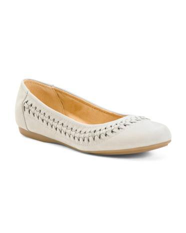 Jett Ballet Flats for Women | Leather Product Image