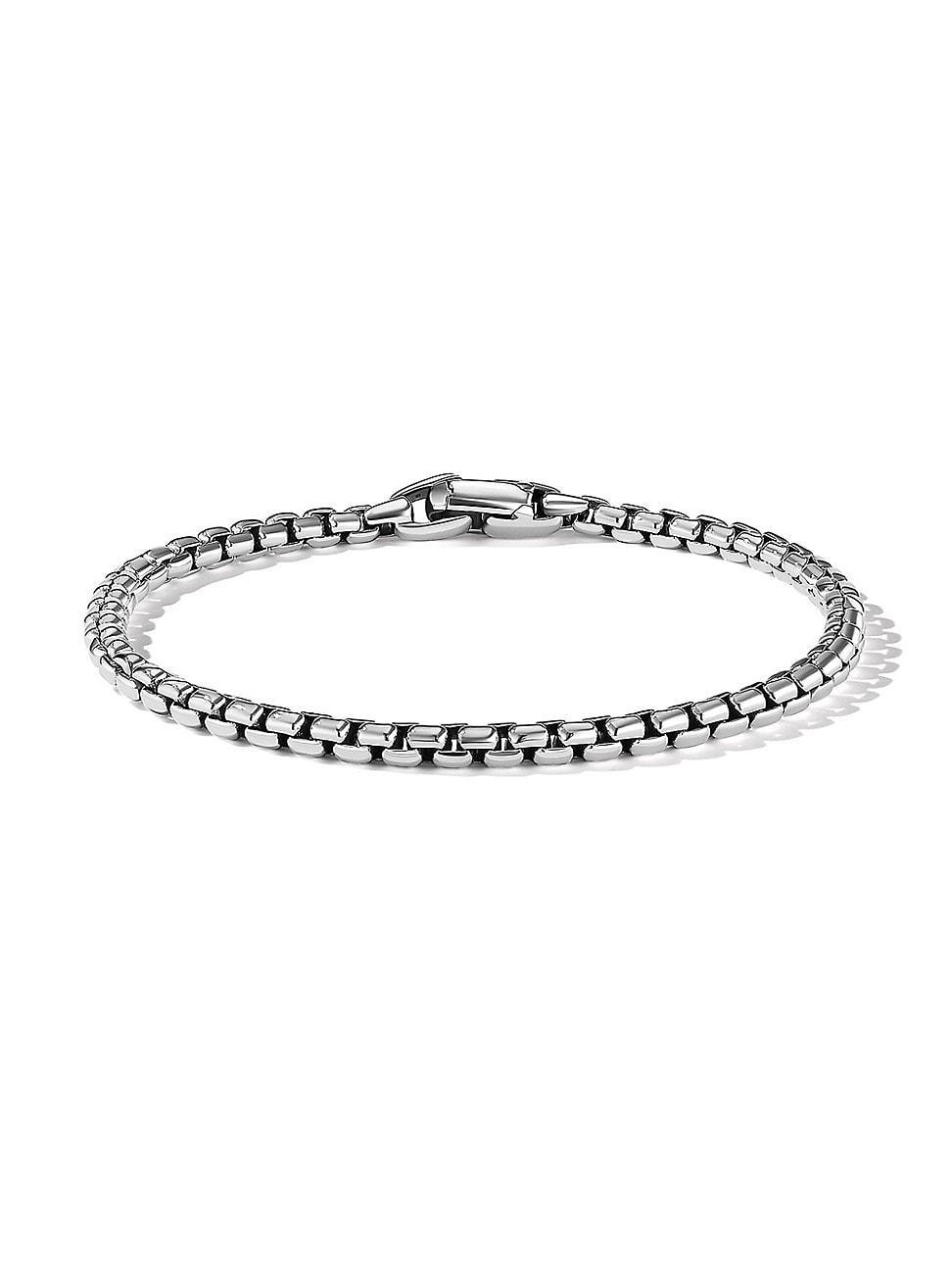 Mens Box Chain Bracelet Product Image