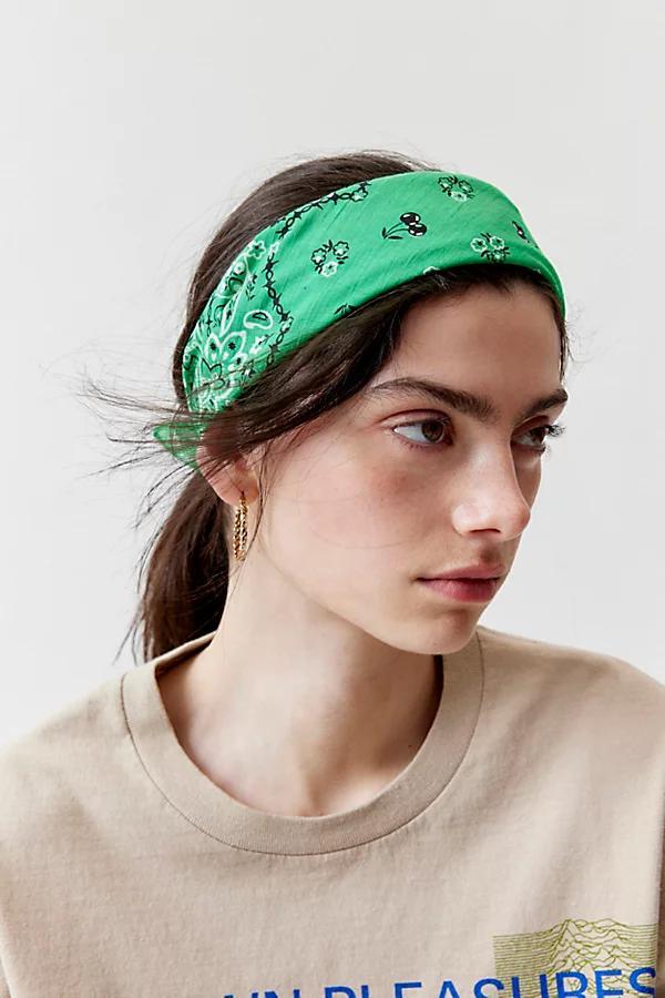 Cherry Print Bandana Womens at Urban Outfitters Product Image