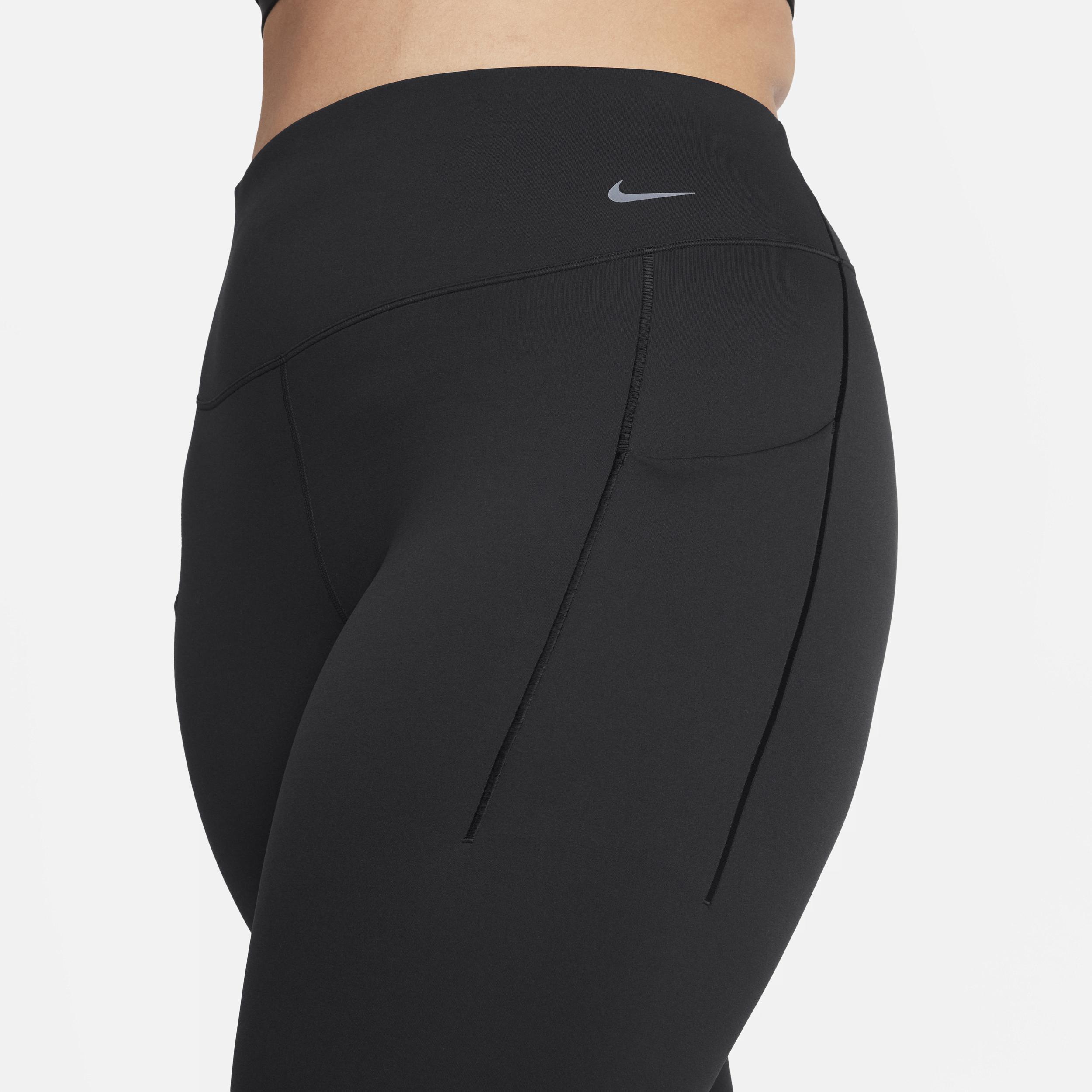 Nike Womens Universa Medium-Support High-Waisted Full-Length Leggings with Pockets (Plus Size) Product Image