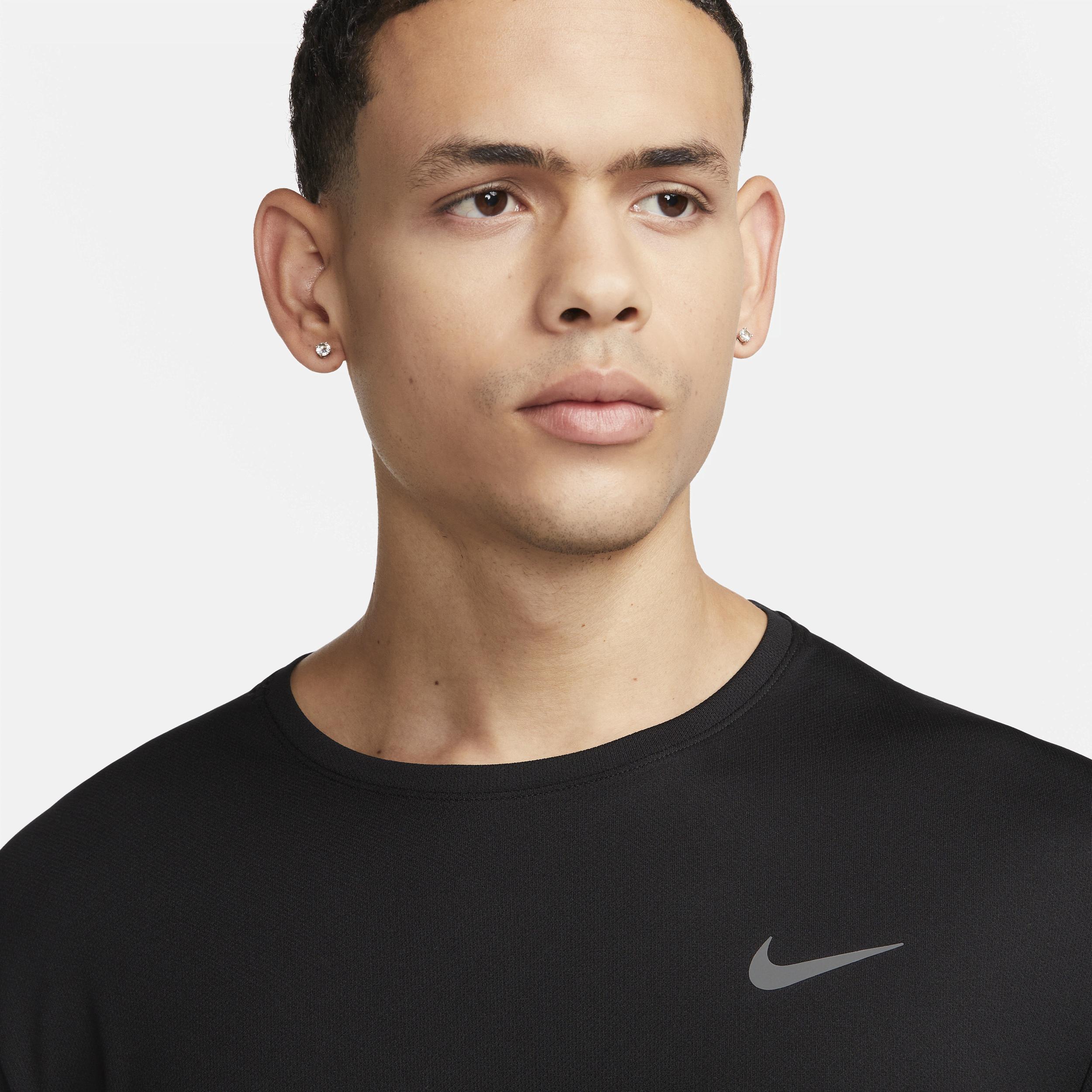 Nike Mens Miler Dri-FIT UV Short-Sleeve Running Top Product Image