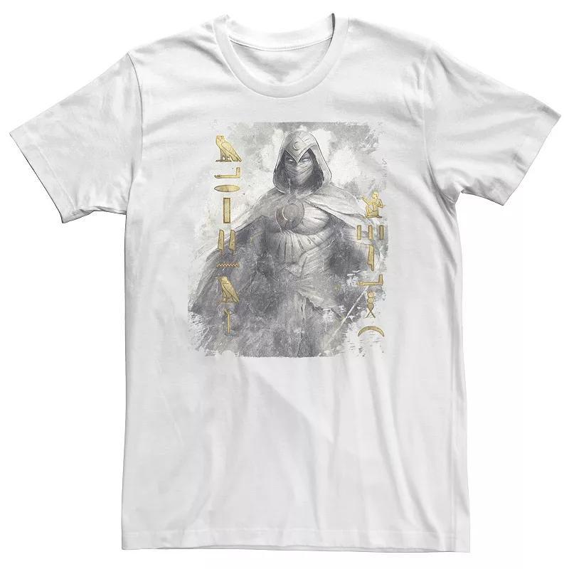 Big & Tall Marvel Moon Knight Glyphs Tee, Mens Product Image