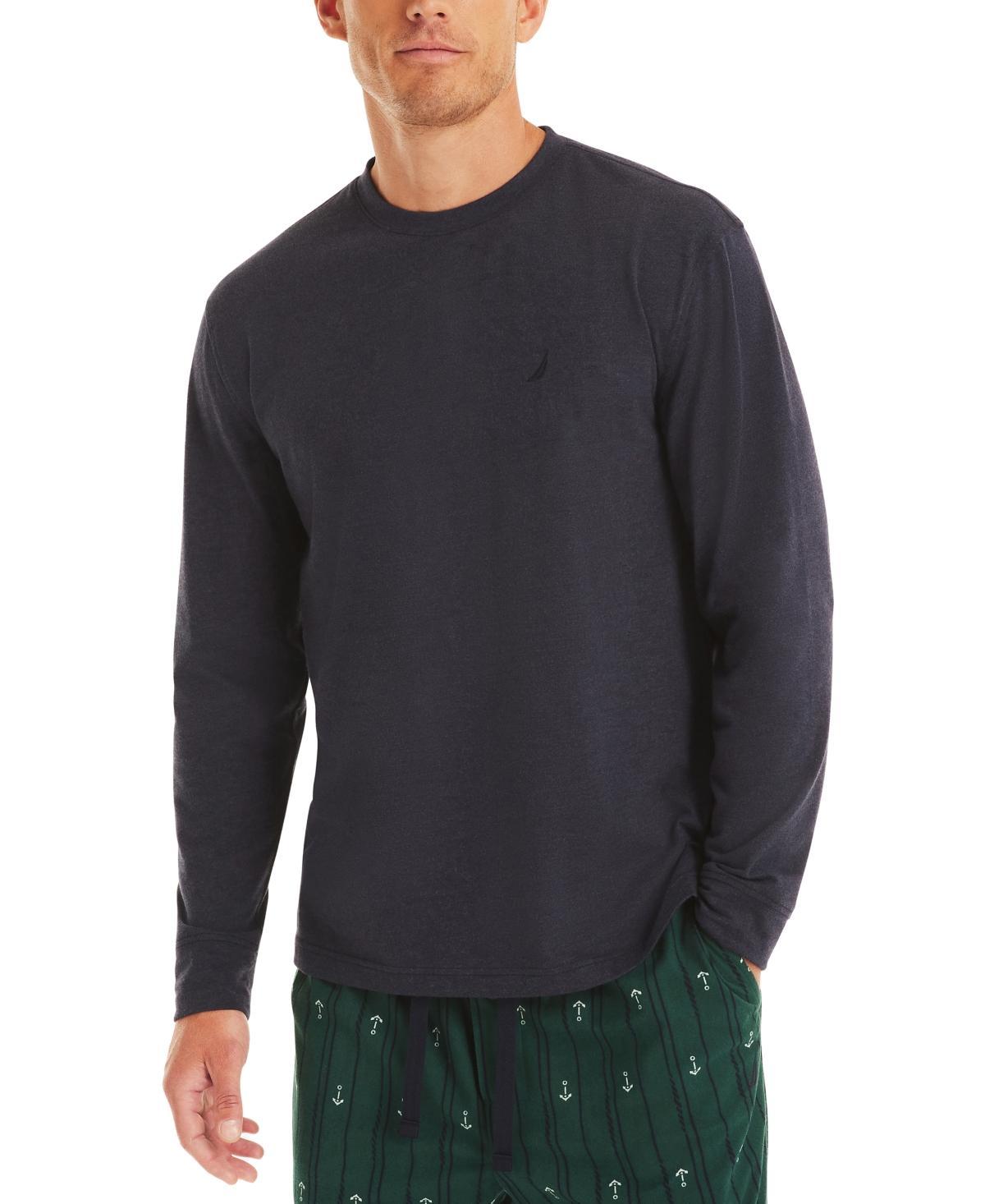 Nautica Mens Pajama Long-Sleeve T-Shirt Product Image