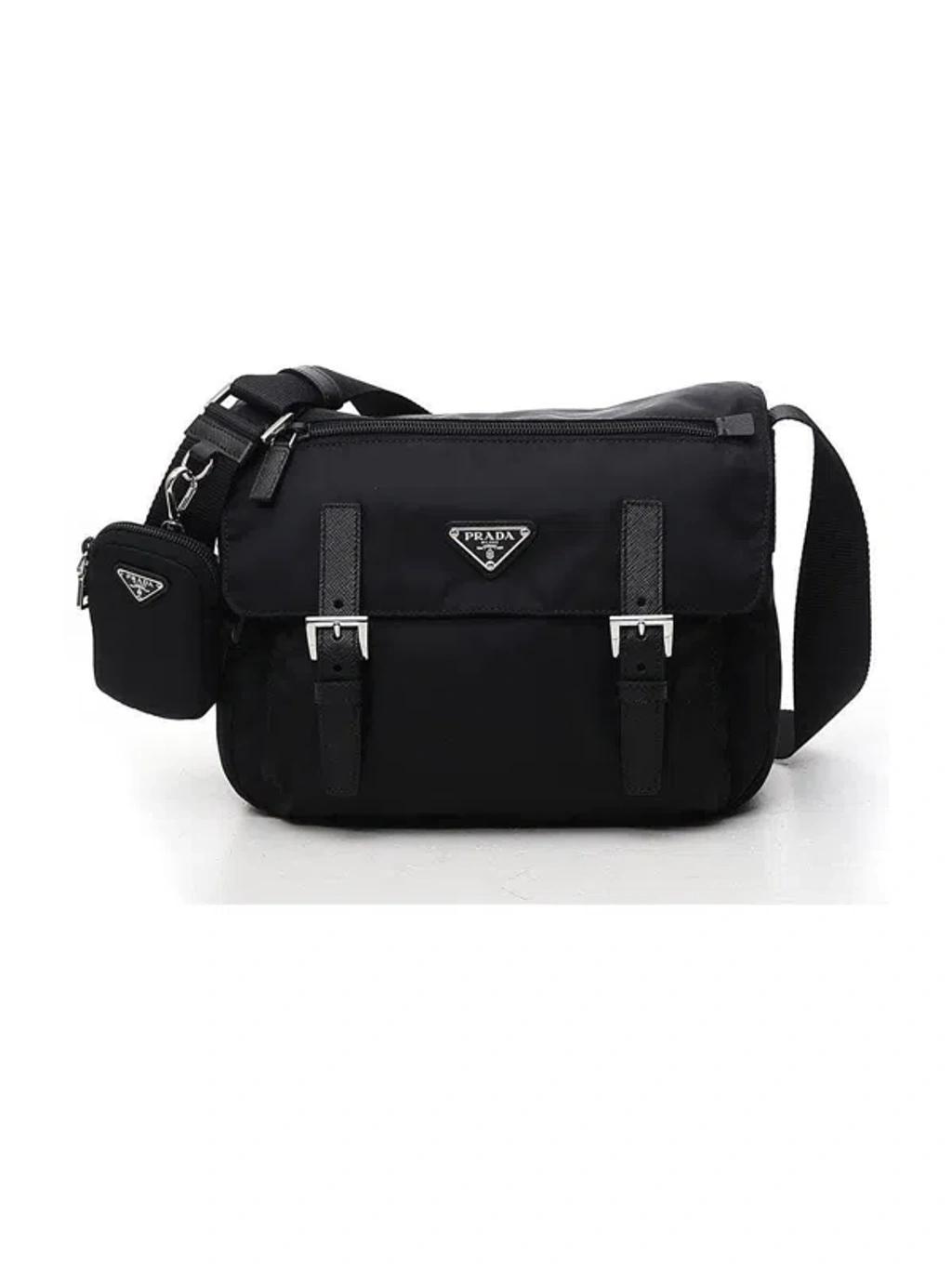 Re-nylon Shoulder Bag In Black Product Image