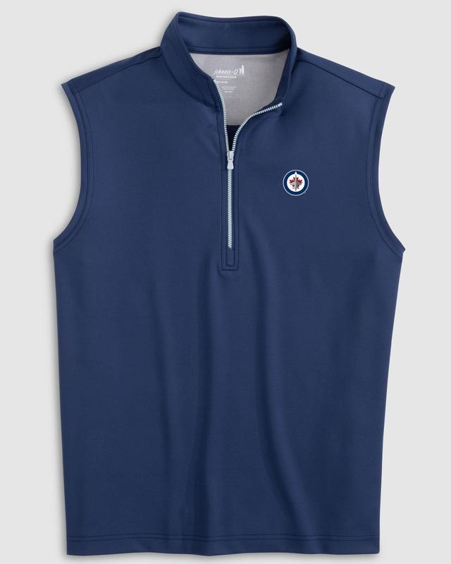 johnnie-O Winnipeg Jets Dave Performance 1/4 Zip Vest Product Image