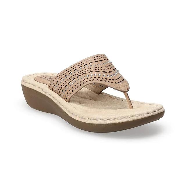 Cliffs Mountain Comate Womens Thong Sandals Product Image