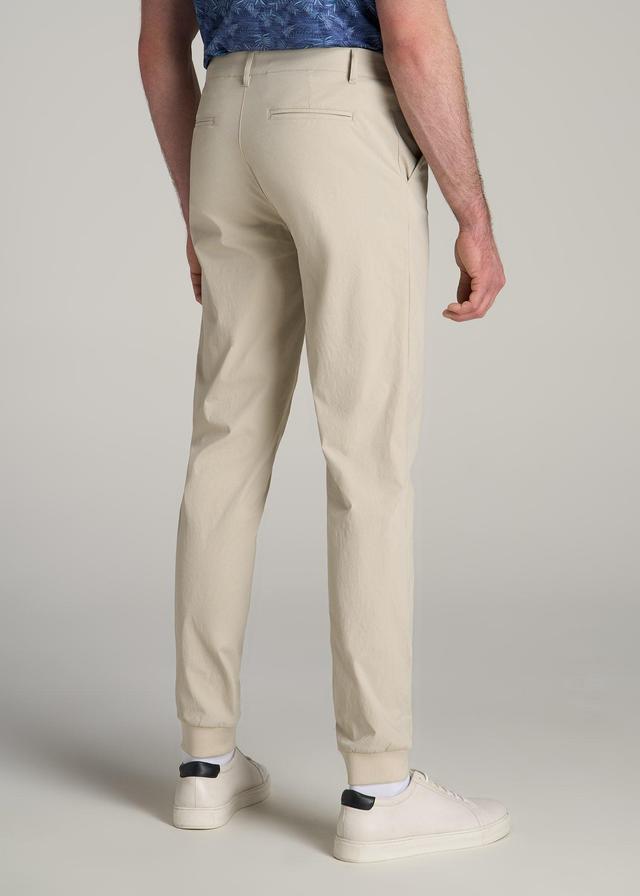 Tall Men's Traveler Joggers in Stone Product Image