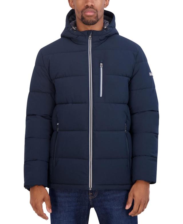 Nautica Mens Quilted Hooded Puffer Jacket Product Image