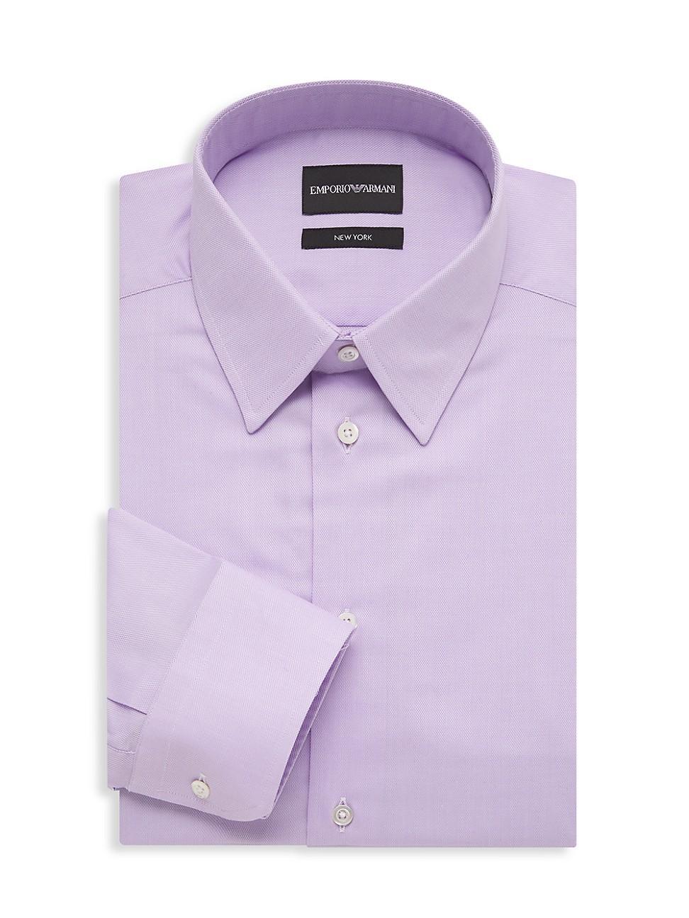 Mens Cotton Button-Front Shirt Product Image