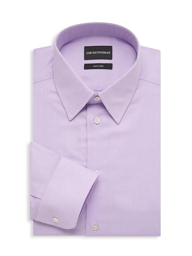 Mens Cotton Button-Front Shirt Product Image