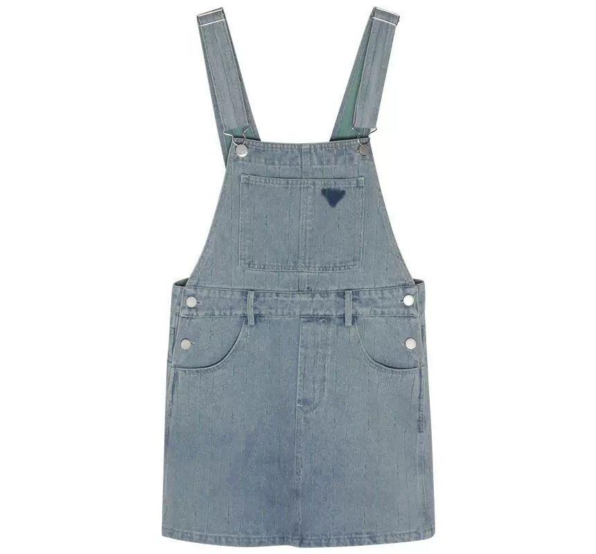 Sleeveless Denim Dress Product Image