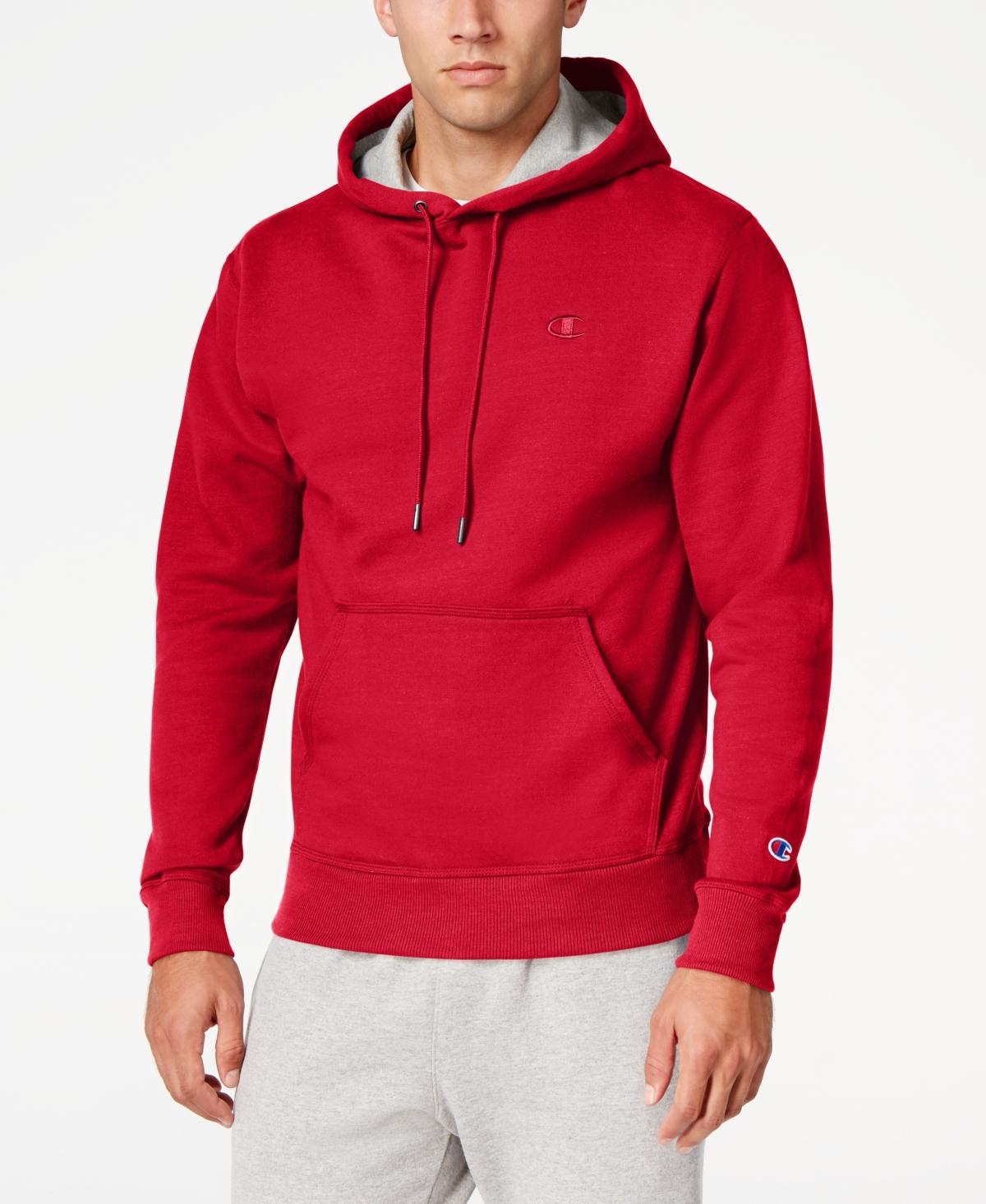 Champion Mens Big & Tall Powerblend Solid Fleece Hoodie Product Image