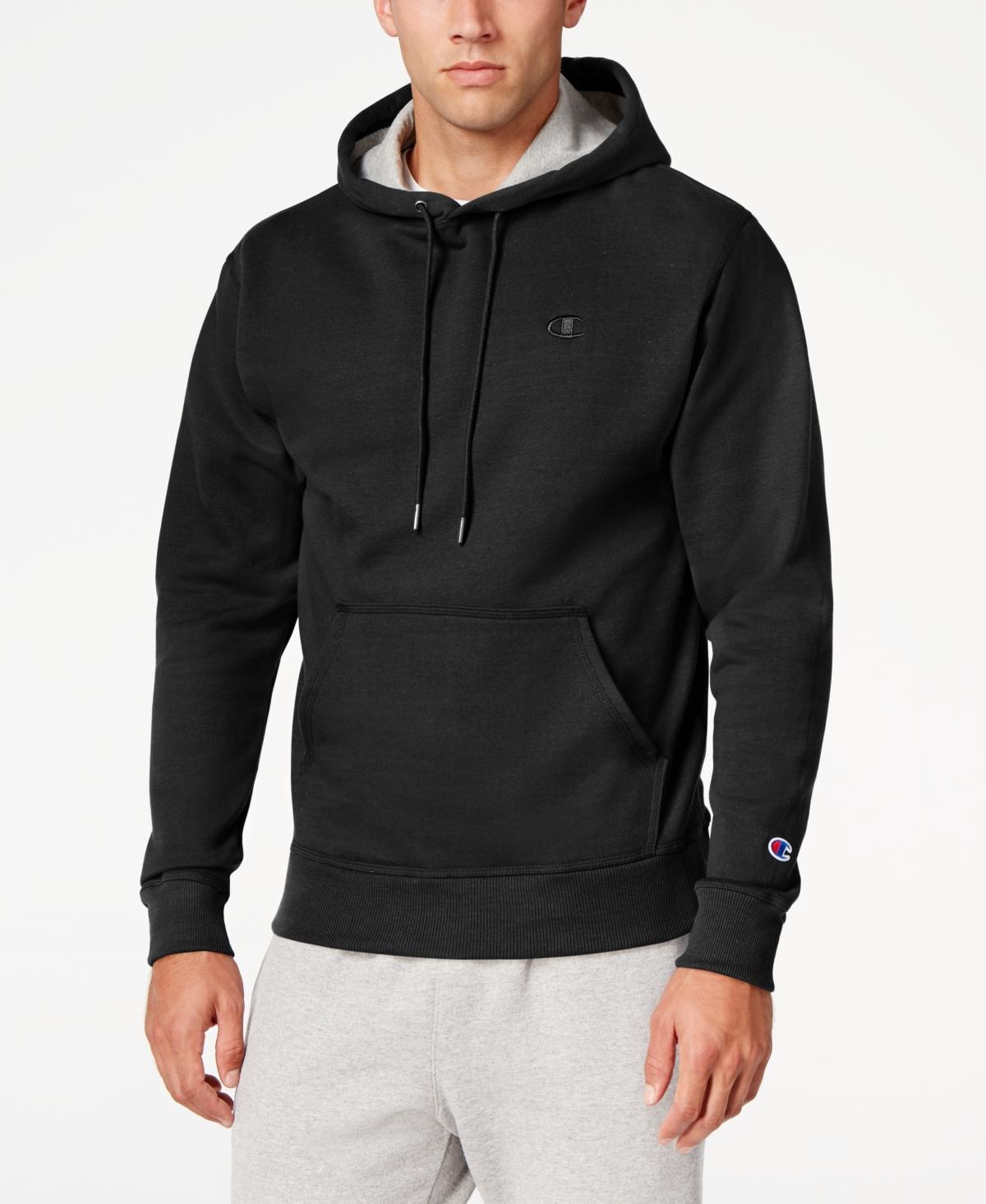 Champion Mens Big & Tall Powerblend Solid Fleece Hoodie Product Image