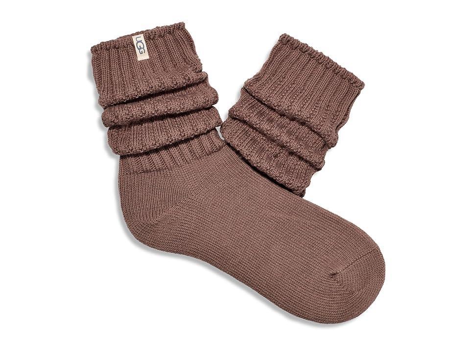 UGG Tyla Slouchy Crew (Allspice) Women's Crew Cut Socks Shoes Product Image