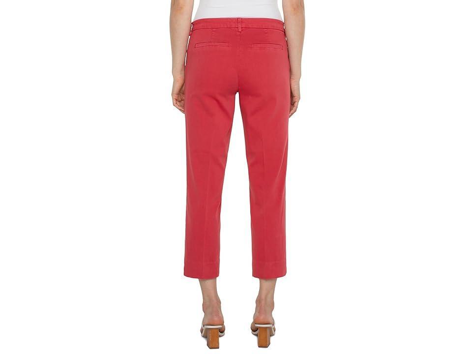 Liverpool Los Angeles Kelsey Straight Crop Pants Product Image