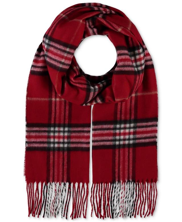 V. Fraas Mens Classic Plaid Cashmink Scarf Product Image