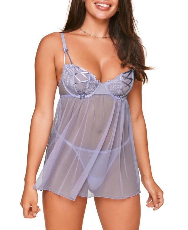 Ismelka Womens Unlined Babydoll Lingerie Product Image