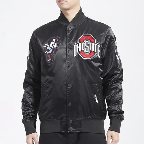 Pro Standard Mens Pro Standard Ohio State Classic Satin Jacket - Mens Product Image