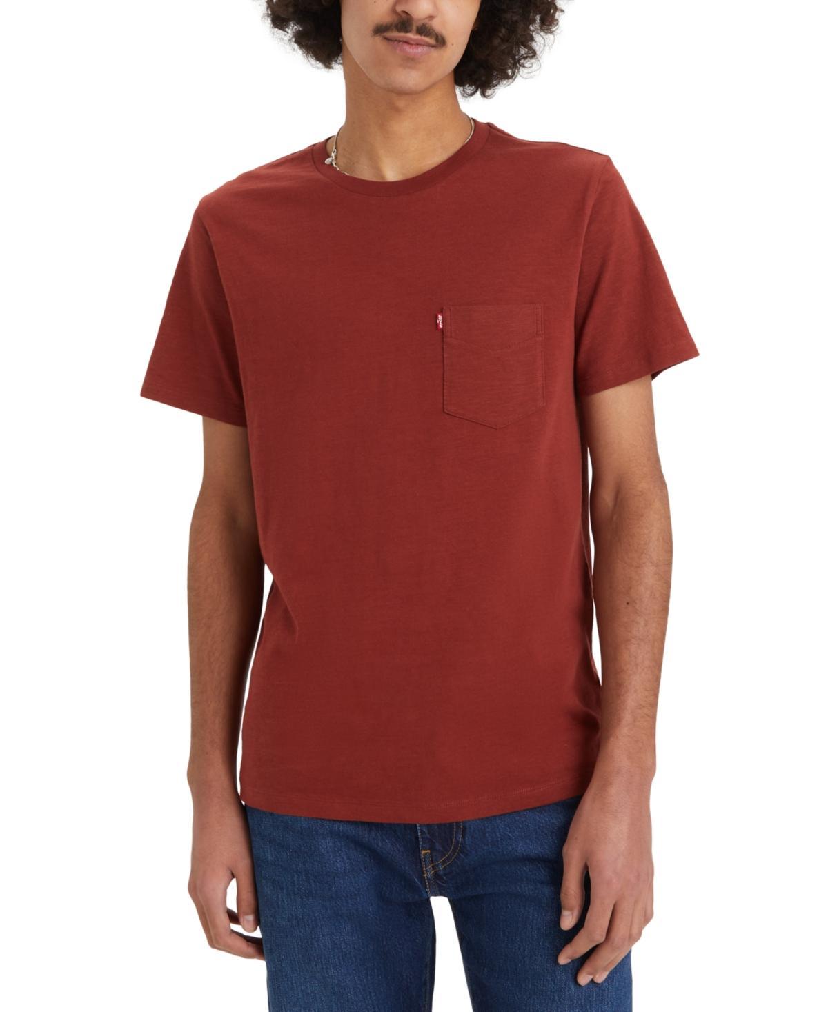 Levis Mens Classic Pocket Short Sleeve Crewneck T-shirt Product Image