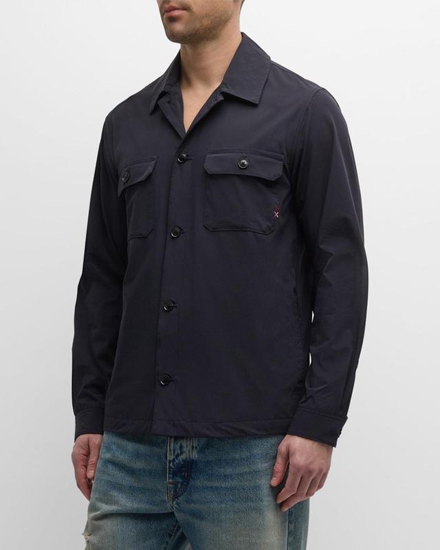 Mens Stretch Nylon Overshirt Product Image