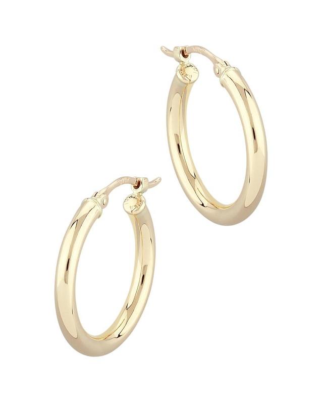 Saks Fifth Avenue Made in Italy Saks Fifth Avenue Women's 14K Yellow Gold Hoop Earrings  - female - Size: one-size Product Image