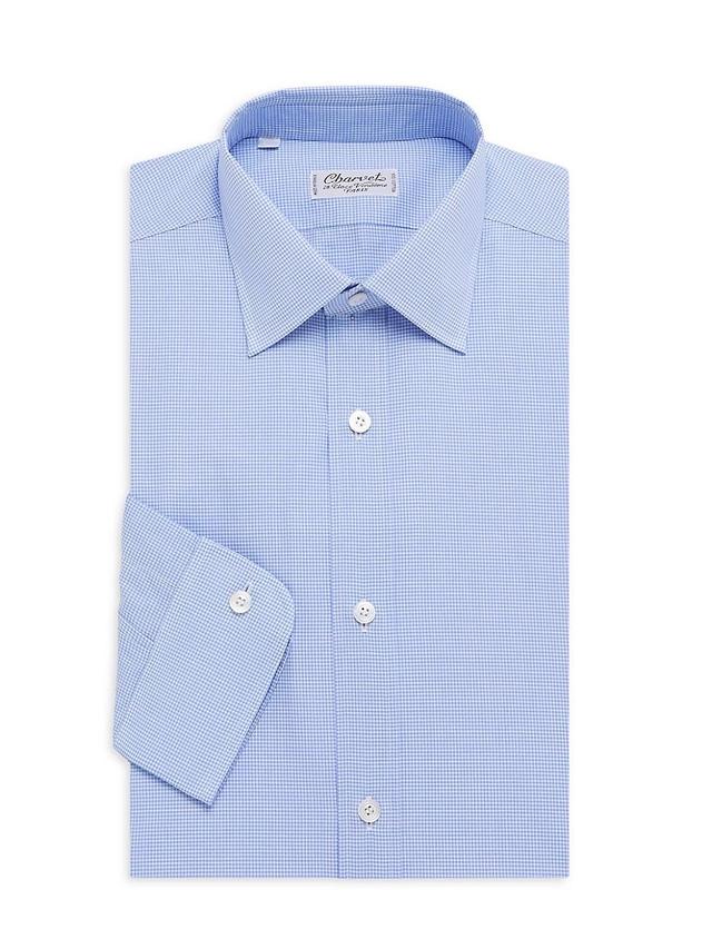 Mens Solid Poplin Dress Shirt Product Image