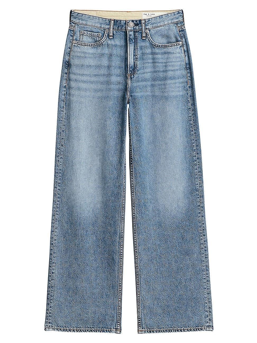 Womens Featherweight Logan Wide-Leg Jeans Product Image