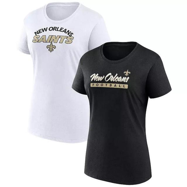 Womens Fanatics Branded New Orleans Saints Risk T-Shirt Combo Pack Product Image