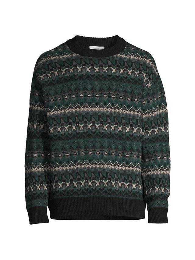 Mens Wool Crewneck Sweater Product Image