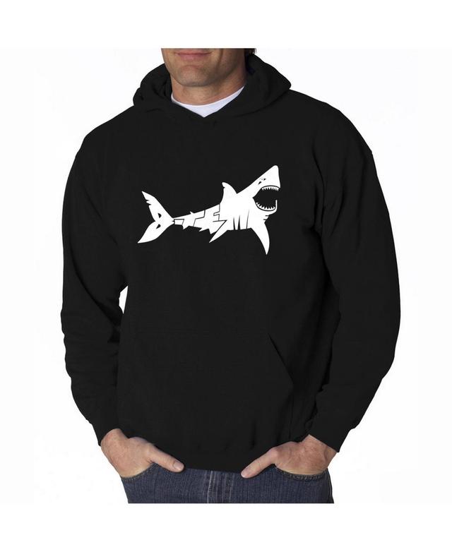 La Pop Art Mens Word Art Hooded Sweatshirt - Bite Me Product Image