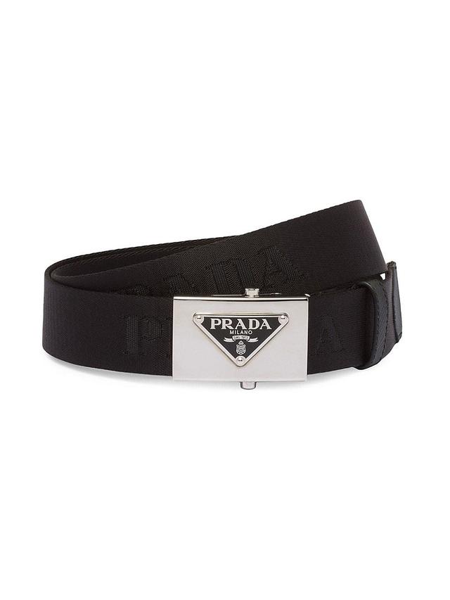 Mens Woven Nylon Belt Product Image