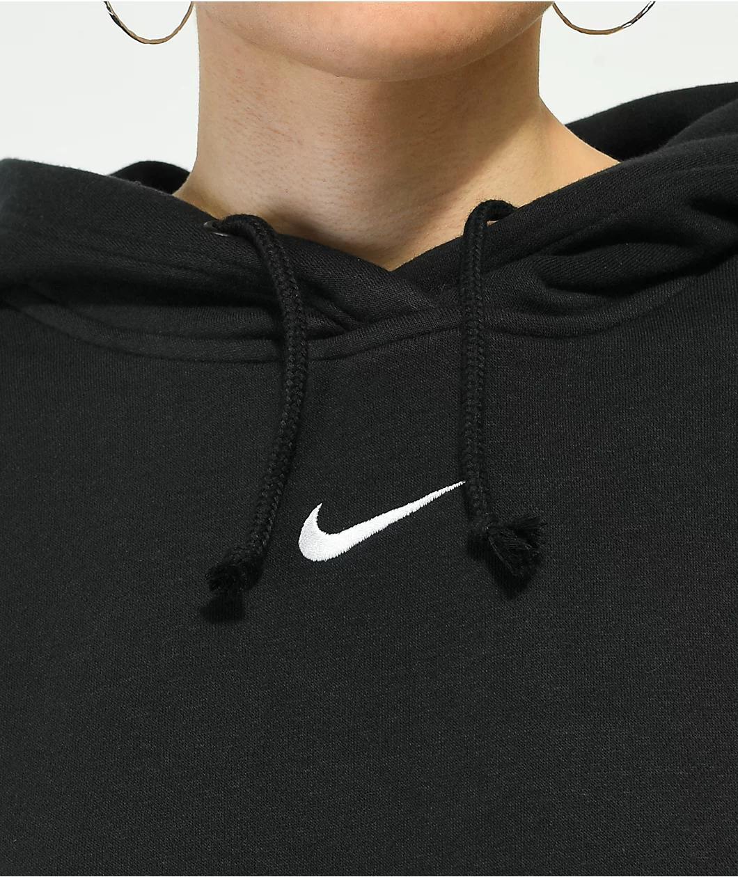 Nike Sportswear Essential Black Hoodie Product Image