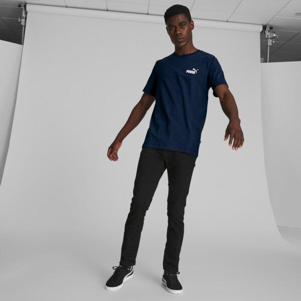 PUMA Essentials No. 1 Logo Men's T-Shirt in Dark Blue Product Image