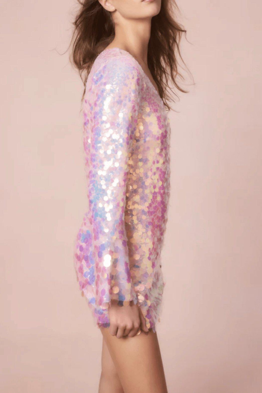 Iridescent Mini Party-Dress Product Image