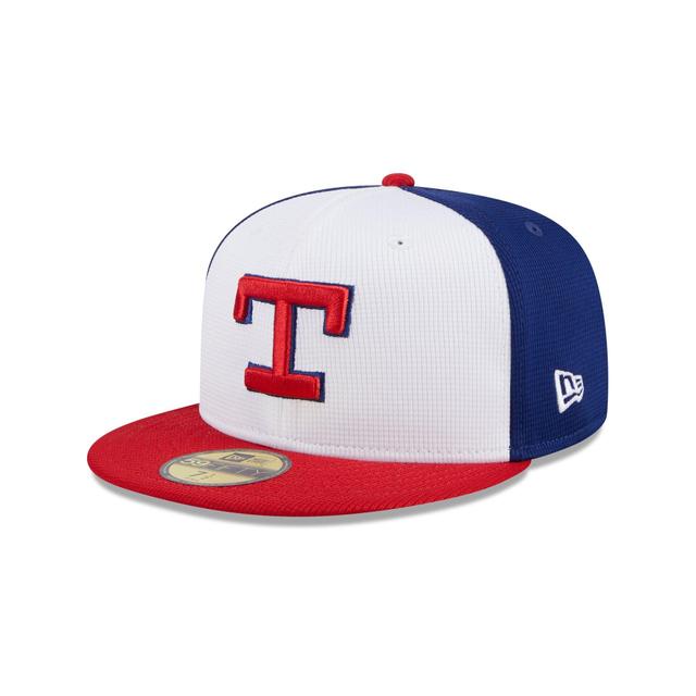 Texas Rangers 2024 Batting Practice 59FIFTY Fitted Hat Male Product Image