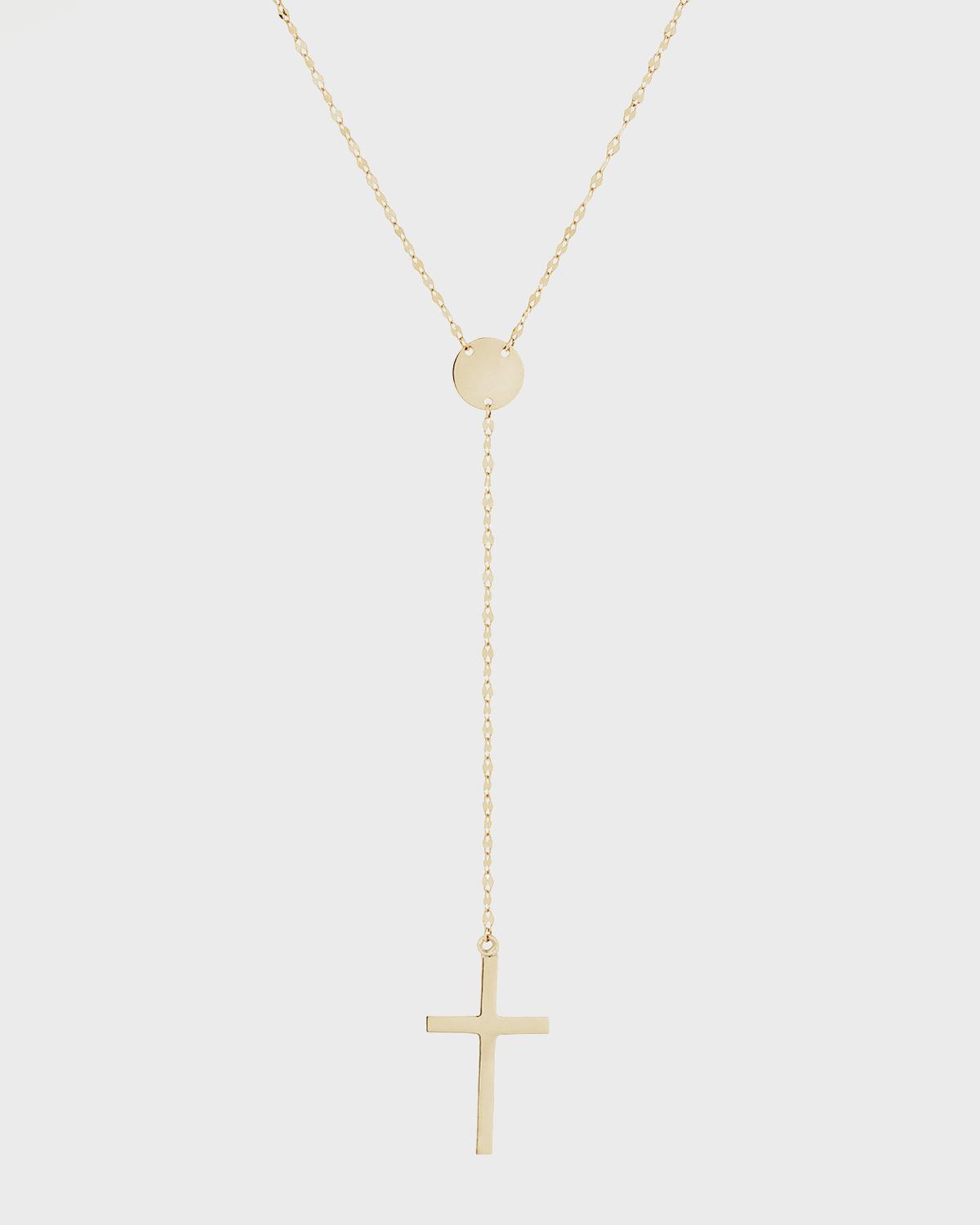 Gold Crossary Necklace Product Image