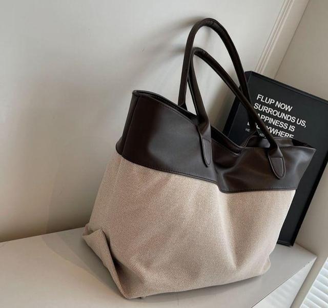 Two Tone Tote Bag Product Image