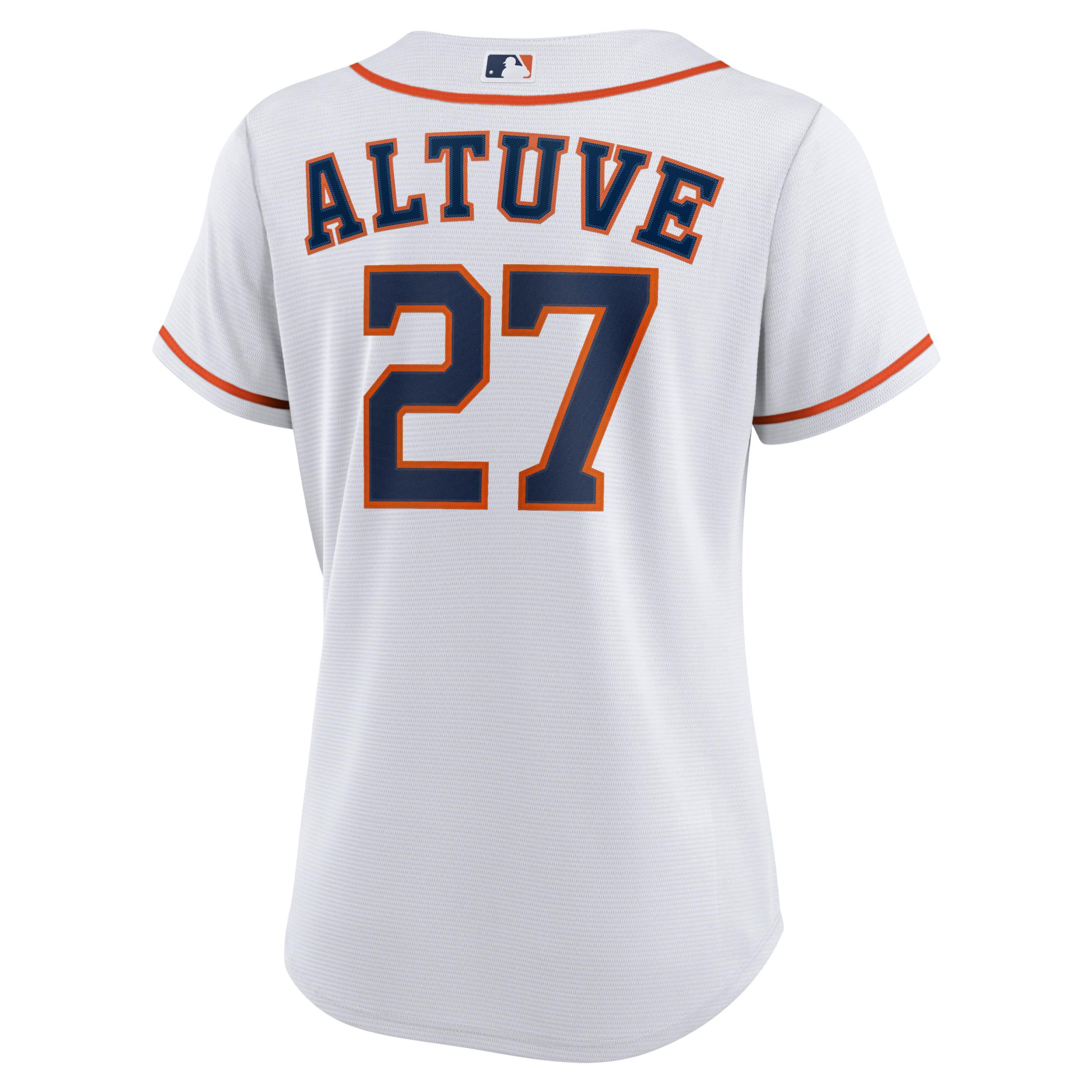 Nike Womens MLB Houston Astros (Jose Altuve) Replica Baseball Jersey Product Image