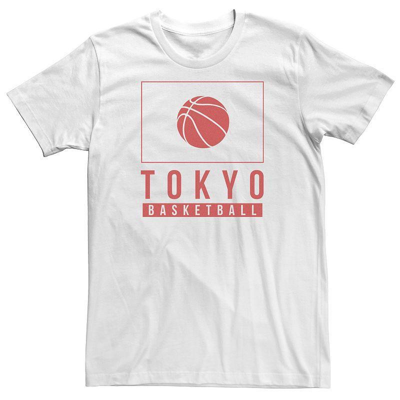 Big & Tall Tokyo Basketball Tee, Mens Product Image