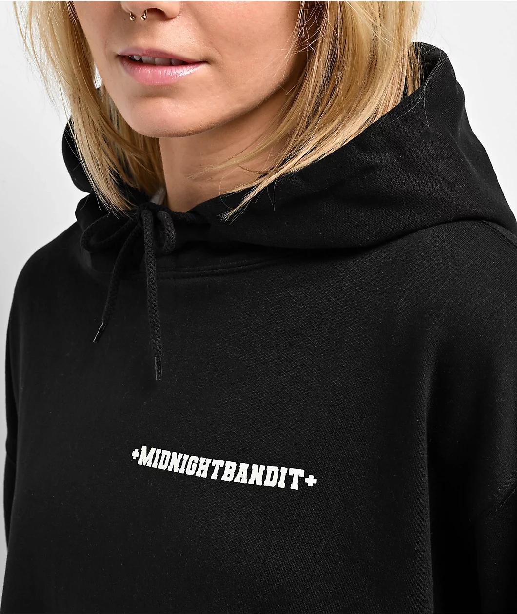 Midnightbandit Save Our Earth Black Hoodie Product Image